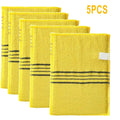5Pcs Korean Italy Asian Exfoliating Bath Washcloth Body Scrub Shower Soft Towel Coarse Sand Sauna Bath Towel Bathrooms