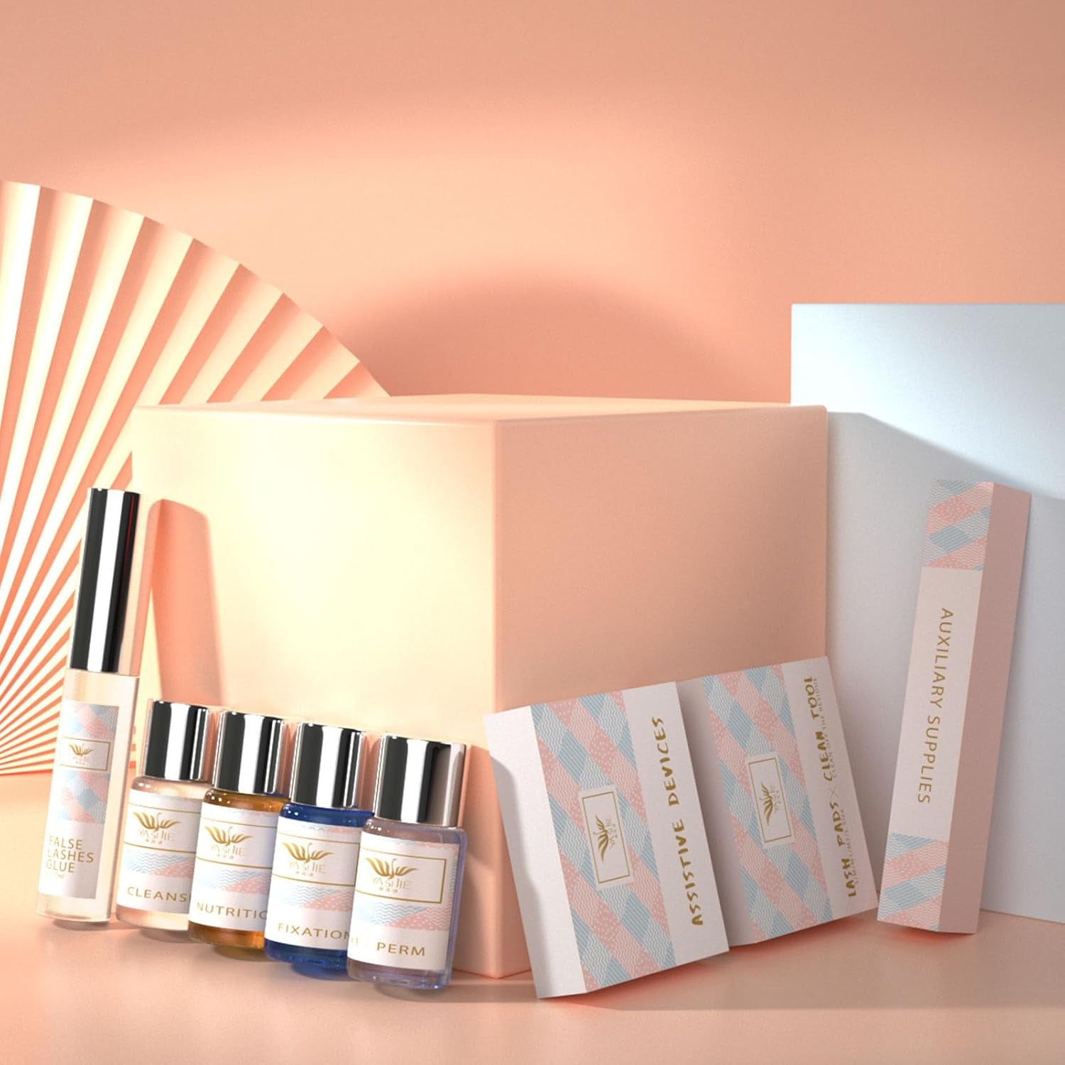 Lash Lift Kit, Eyelash Lifting Kit, Eyelash Lift Kit, Easy for Professional Eyelash Perm Kit, Semi-Permanent Eye Lash Lift Kit, Lash Lift Suitable at Home