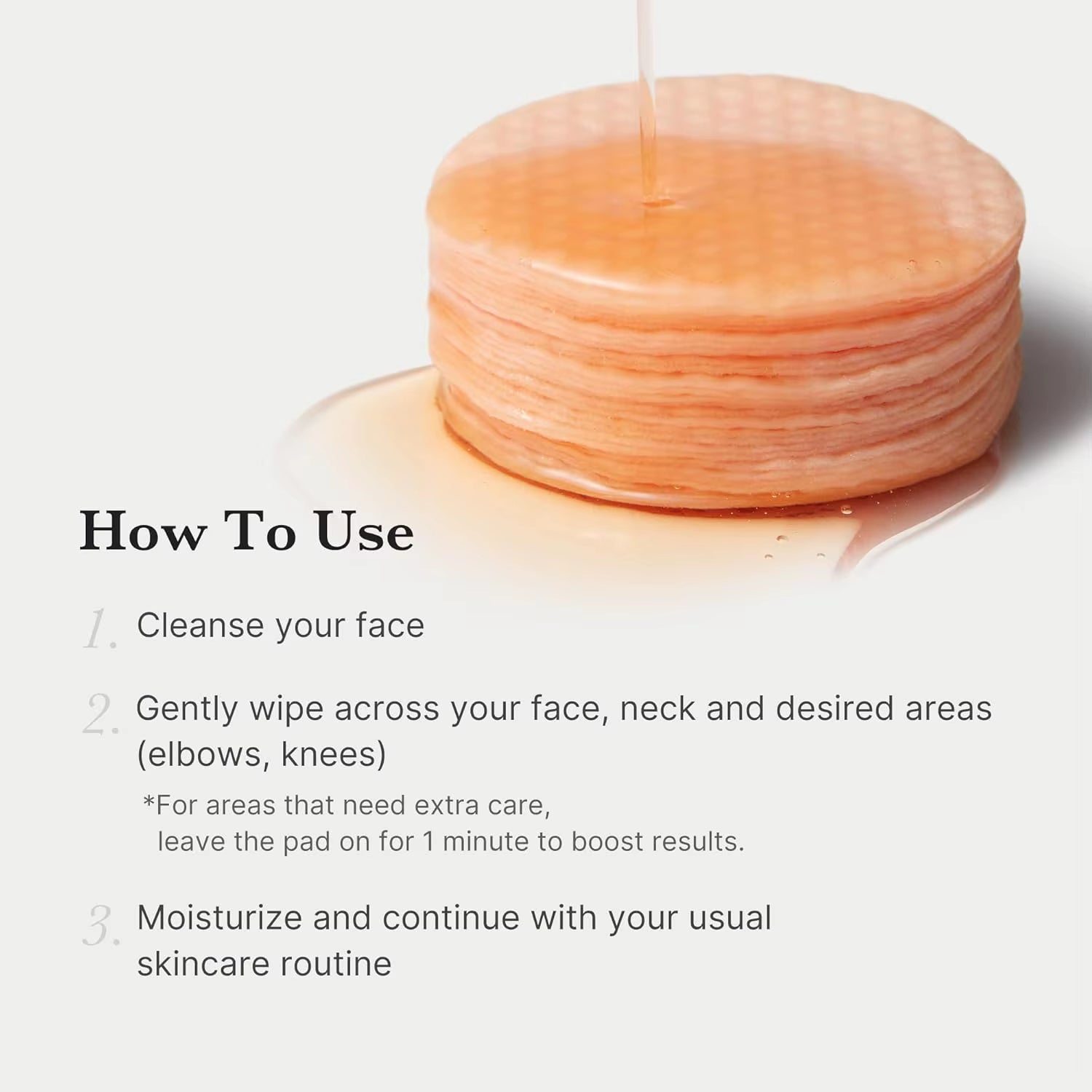 Medicube Toner Pads Red Facial Peeling Pad | Exfoliating Toner Pad for Breakout-Prone Skin AHA, BHA Skin Toner