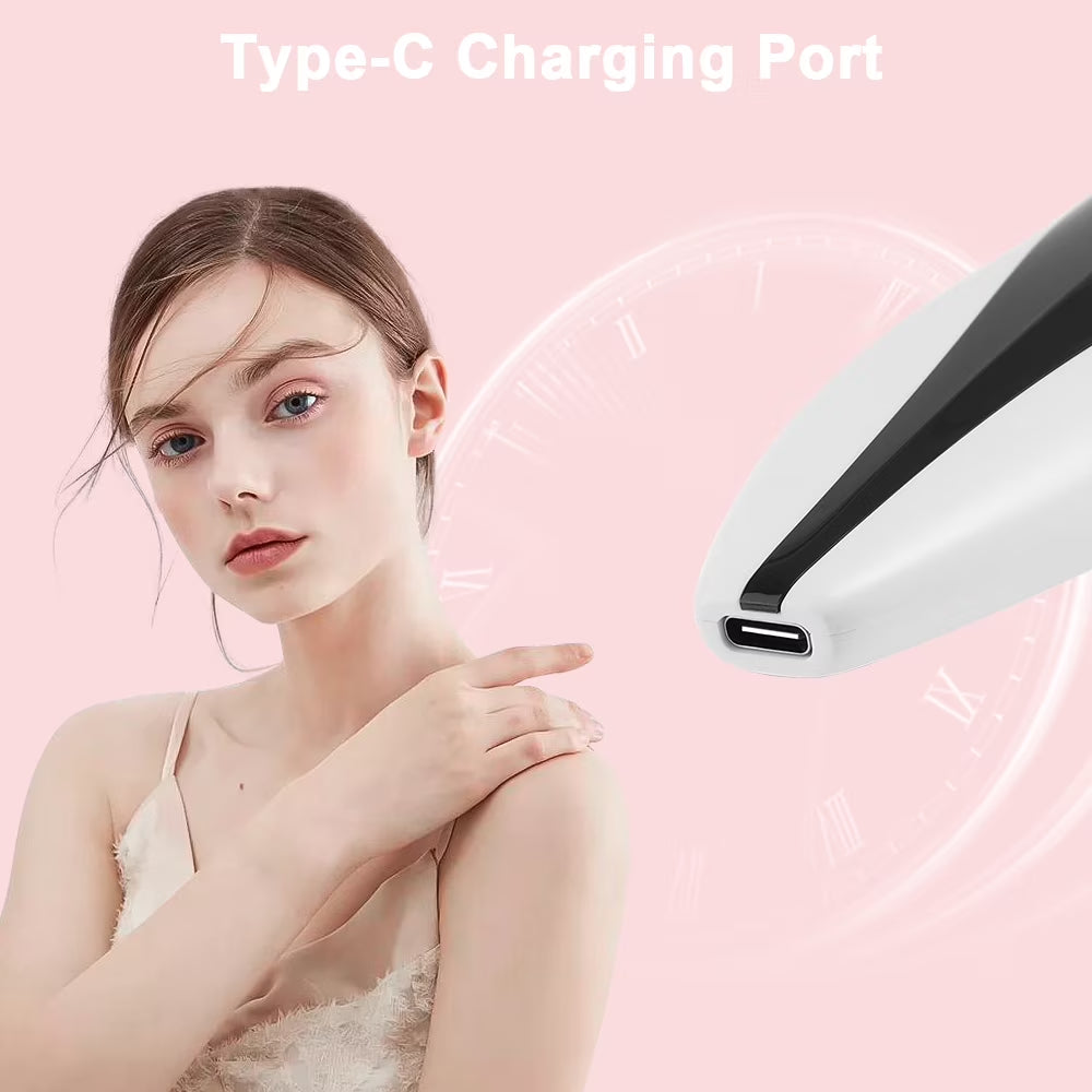 Skin Scrubber Face Spatula, Ultrasonic Black Head Remover for Face with 4 Modes Facial Shovel Cleanser Lifting Skin Care Tools with USB Charger